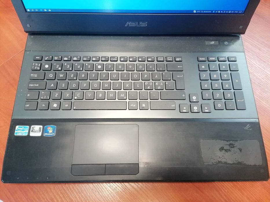 Laptop ASUS G74SX + nowa bateria + nowy zasilacz