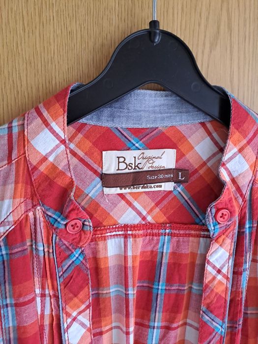 Camisa aos xadrez