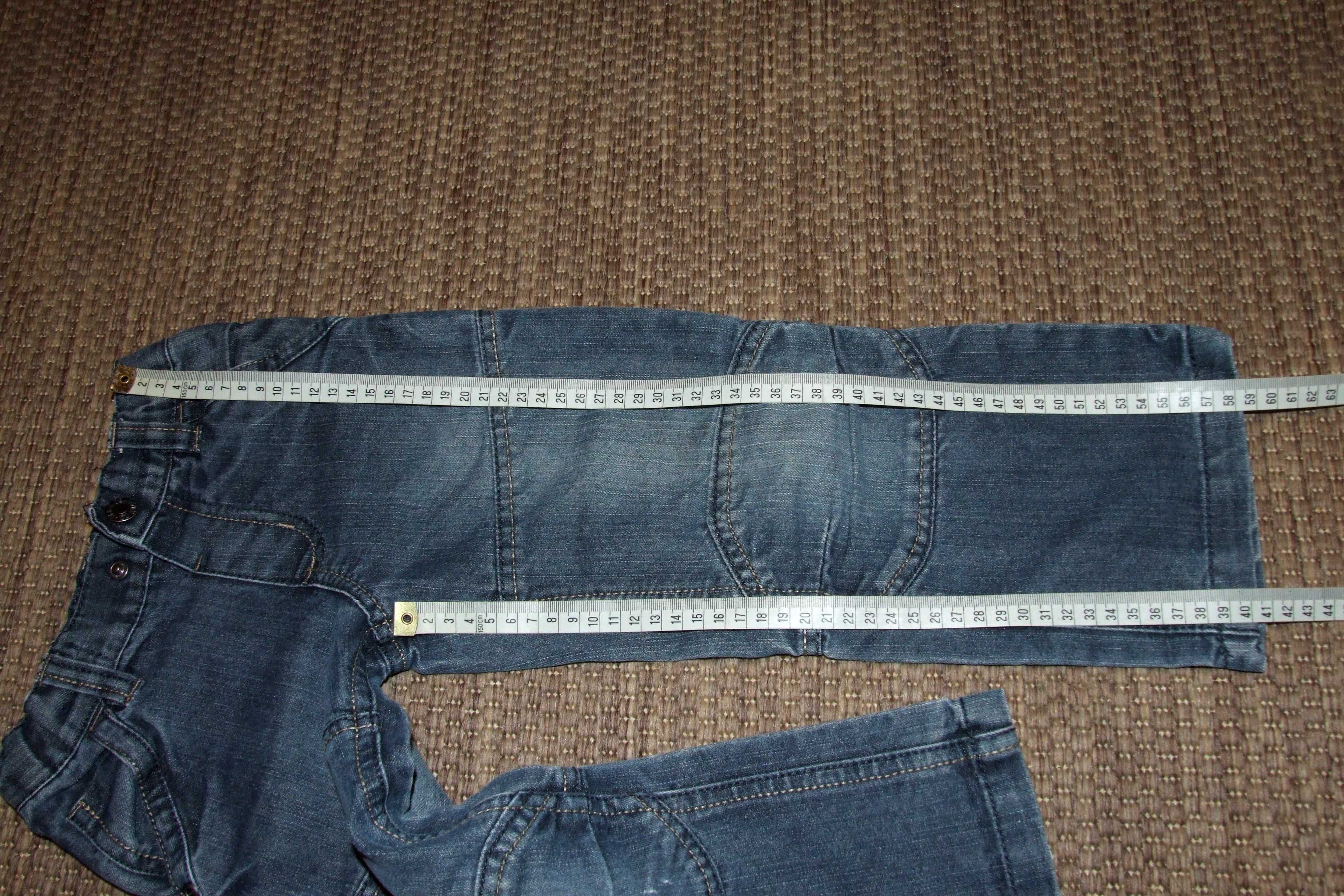 Spodnie jeans regulowane rozm. 104