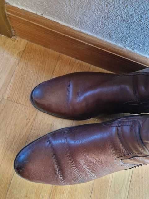 Kozaki  rozm.40 Lasocki skóra naturalna