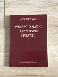 Wstęp do nauki o państwie i prawie Józef Krukowski