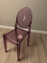 Krzesło Victoria poliwęglan fiolet