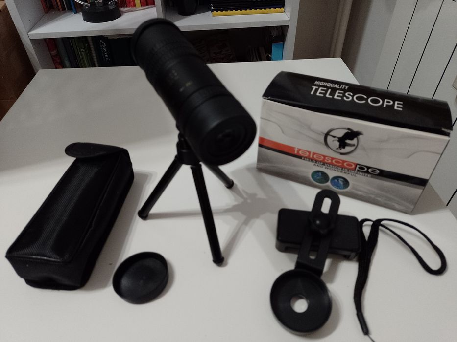 Nowy teleskop luneta