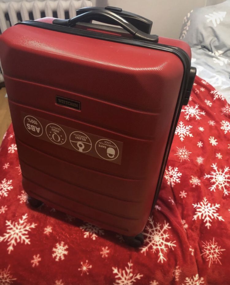 Nowa walizka kabinowa Wittchen Czerwone