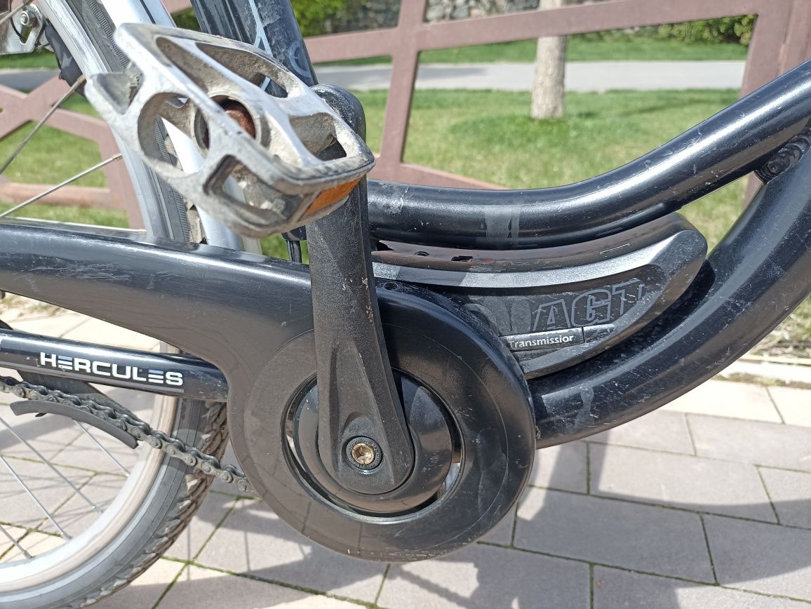Продам велосипед Hercules електро колеса 28.планетарка."