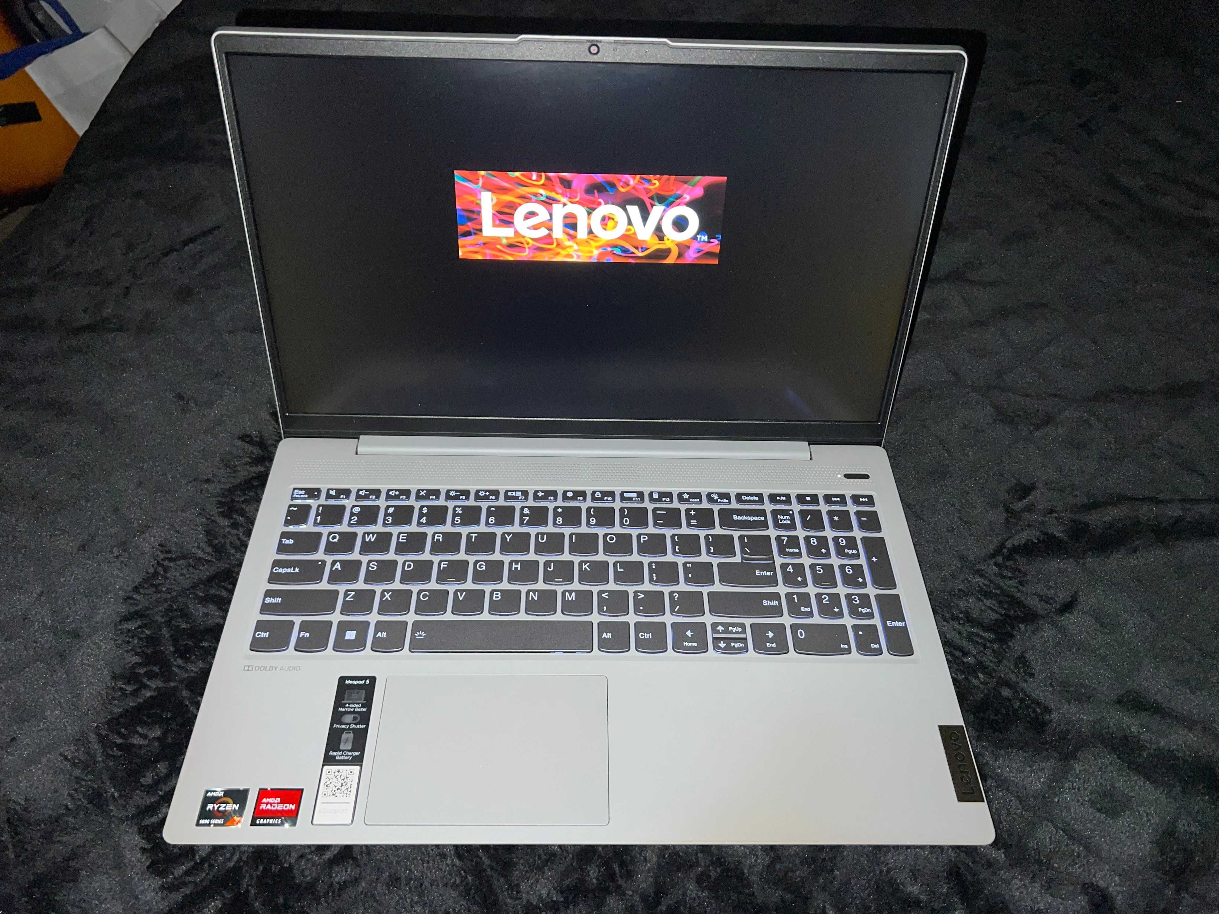 Laptop LENOVO IdeaPad 5 15ALC05 15.6" IPS R7-5700U 16GB RAM 512GB SSD