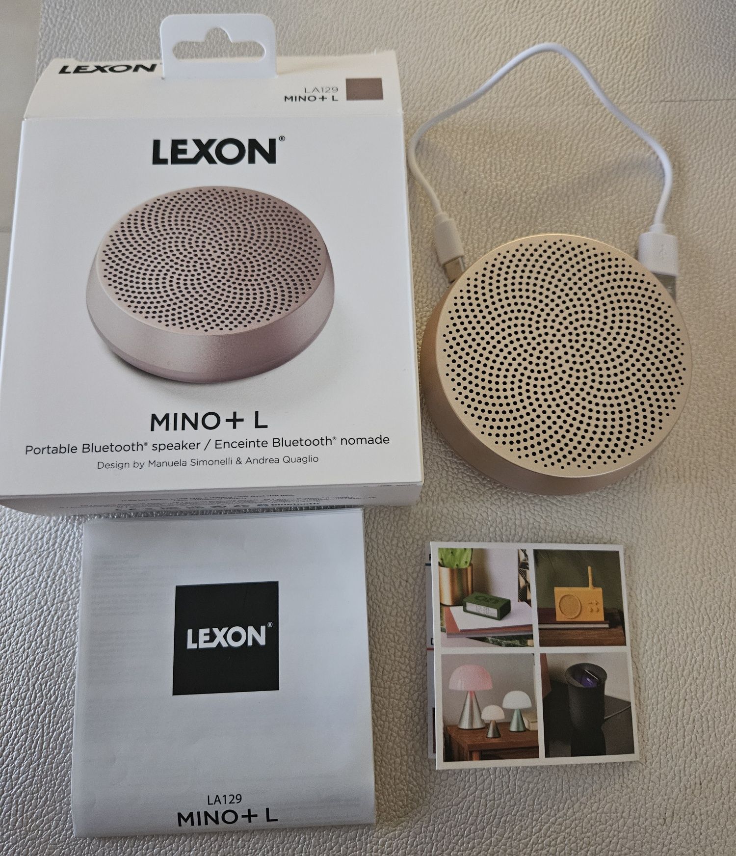 LEXON Mino+ L LA129 Głośnik mobilny przenośny bezprzewodowy BT