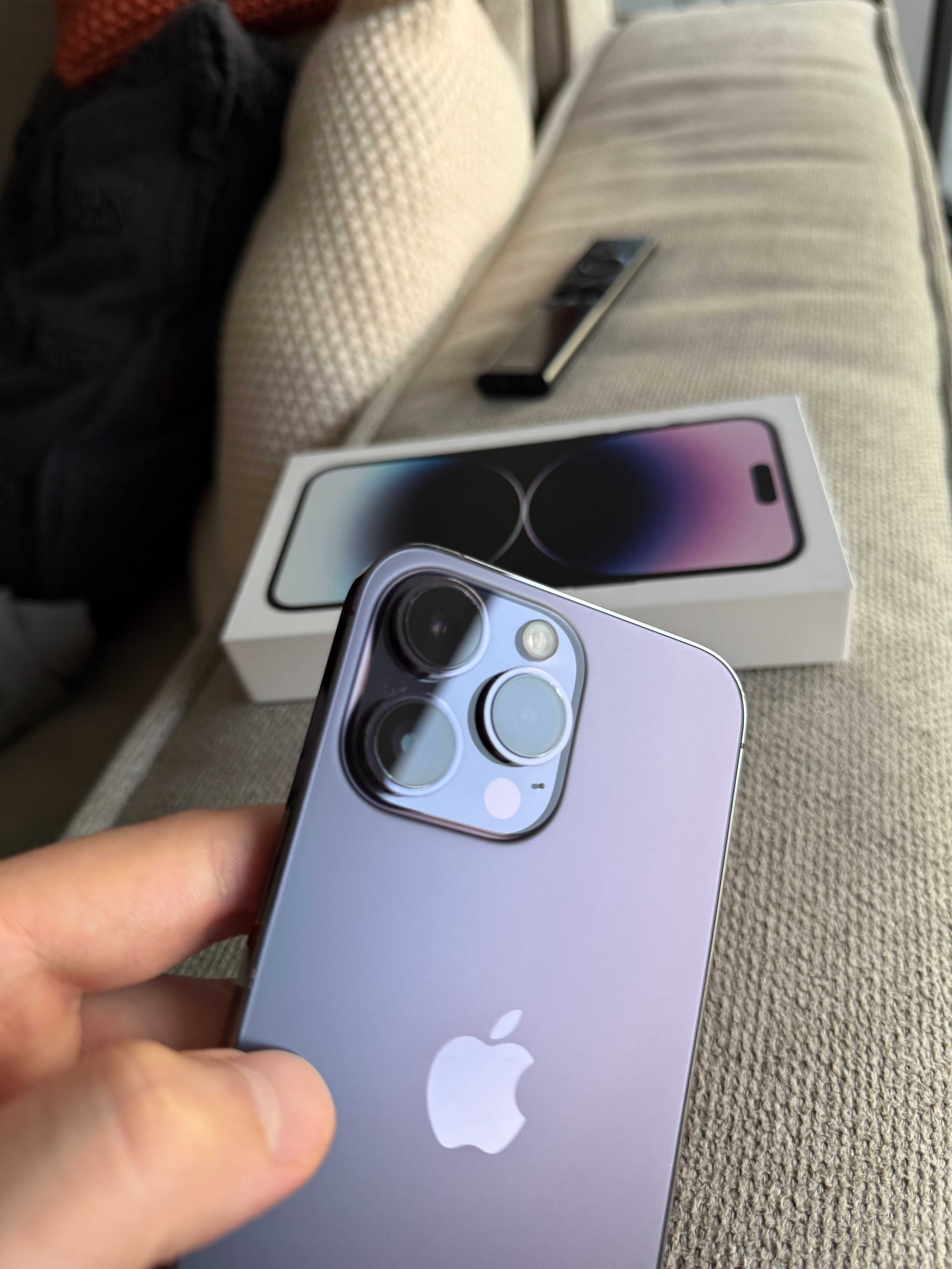 iPhone 14 Pro Max 128 ГБ у відмінному стані, повний комплект