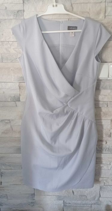 Sukienka wizytowa szara r. L/40