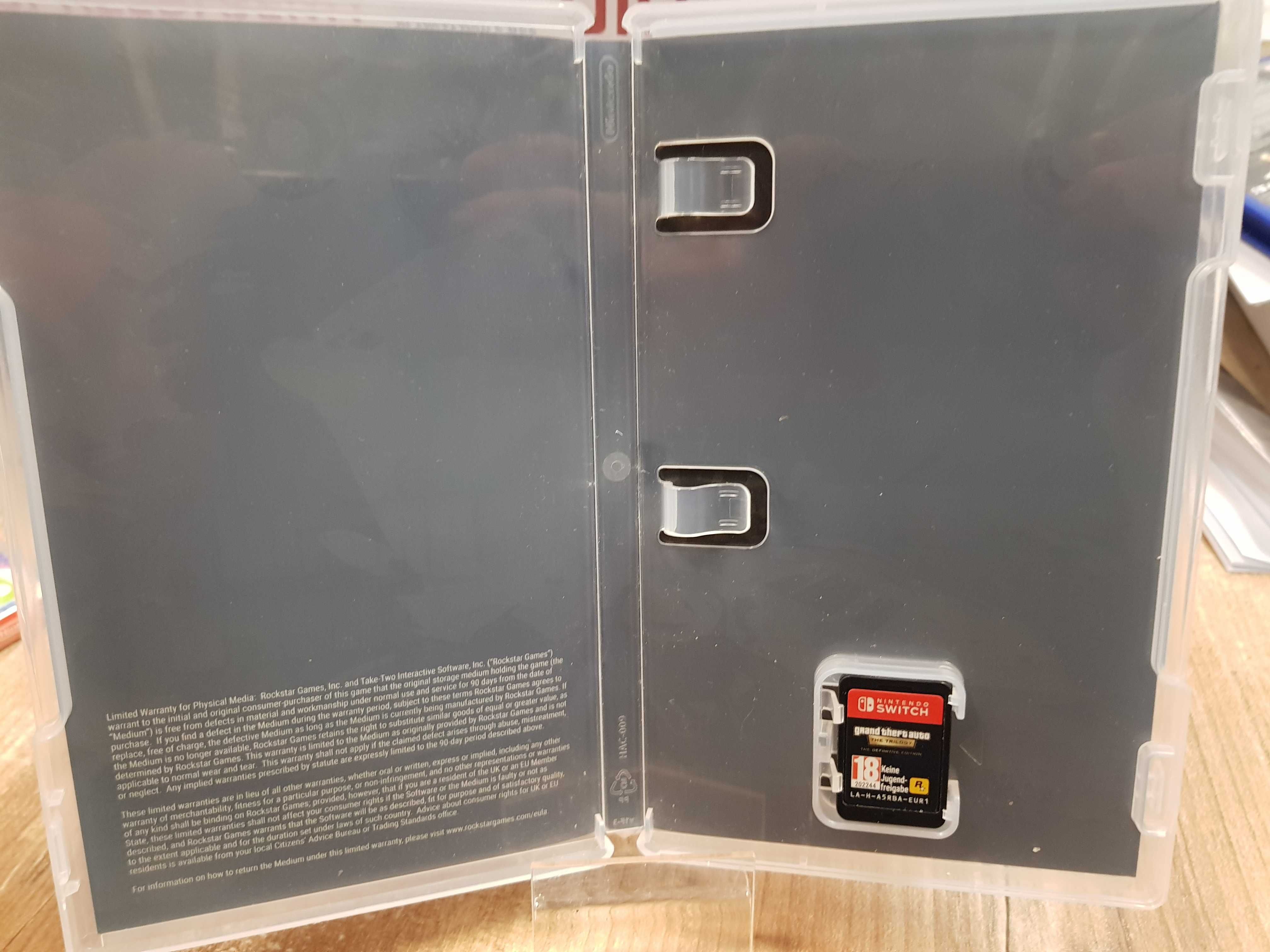 Grand Theft Auto: The Trilogy - The Definitive Edition Switch