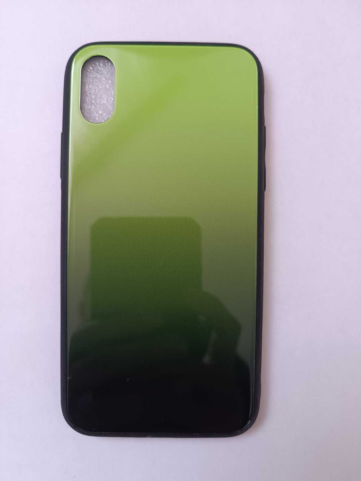 Plecki do iPhone X / XS ciemno zielony