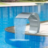 Fonte Lart para Piscina em Inox - Design Moderno - Leva-Me-Contigo