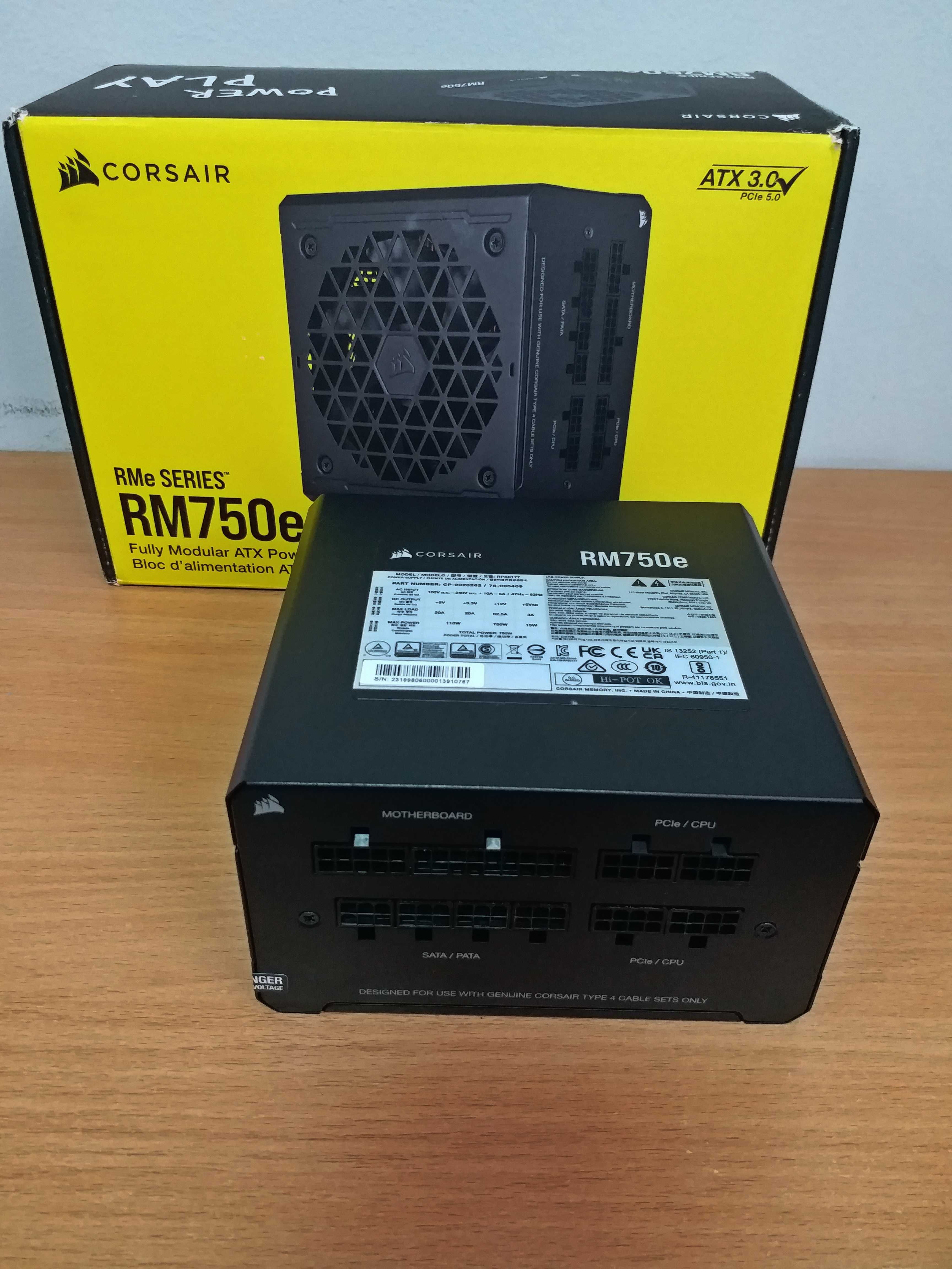 Corsair RM750e (2023) CP-9020262-EU 80+ Gold