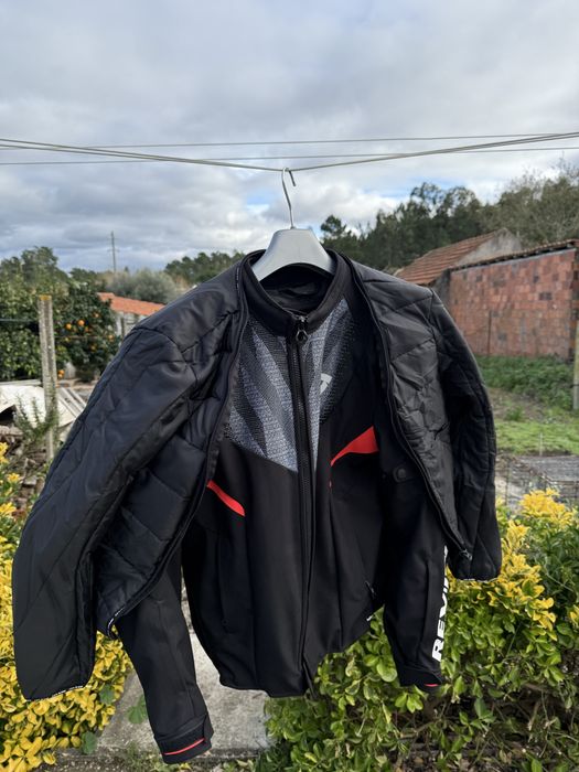 Casaco de mota rev it como novo