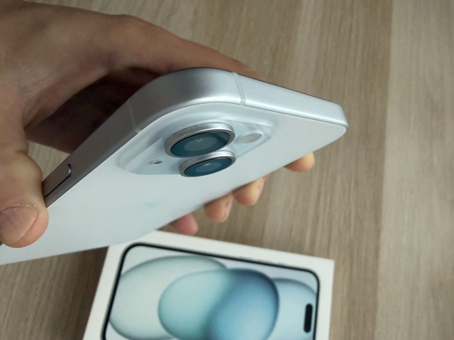 iPhone 15, 128GB, niebieski – stan bardzo dobry !!!