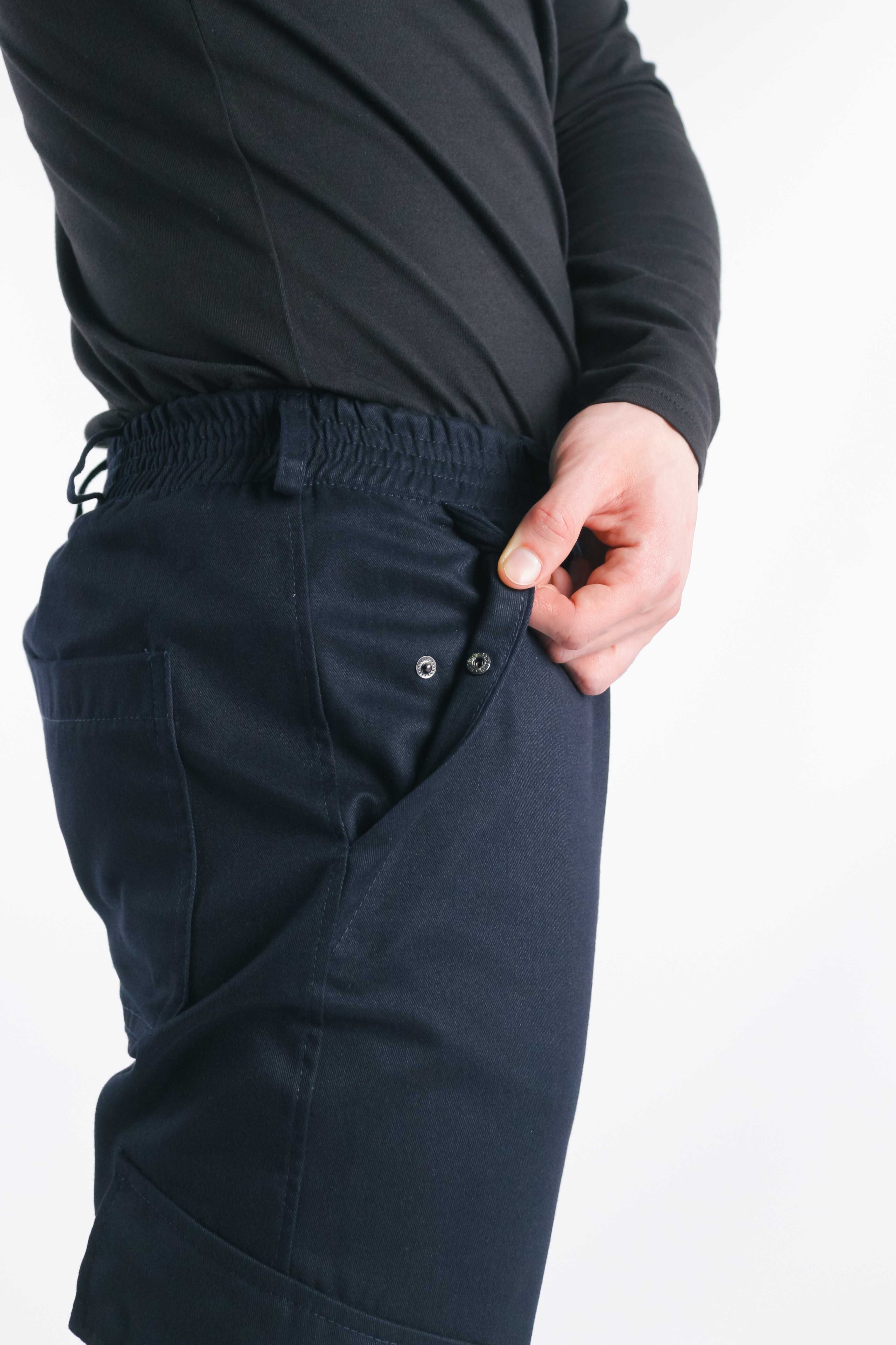 Брюки мужские котоновые штаны весенние темно-синие