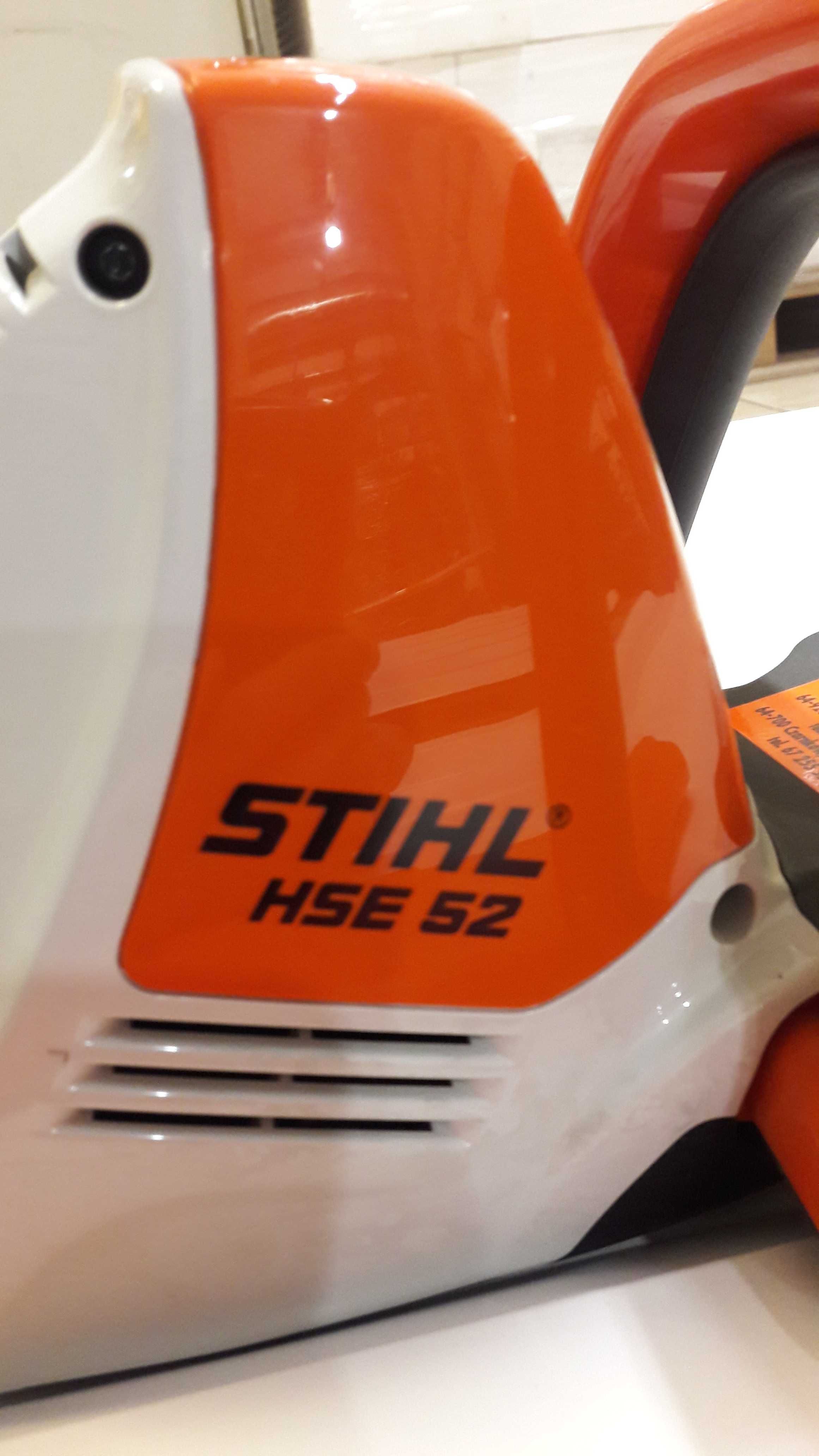 Nożyce elektryczne do żywopłotów STIHL HSE 52.  50 cm. Nowa