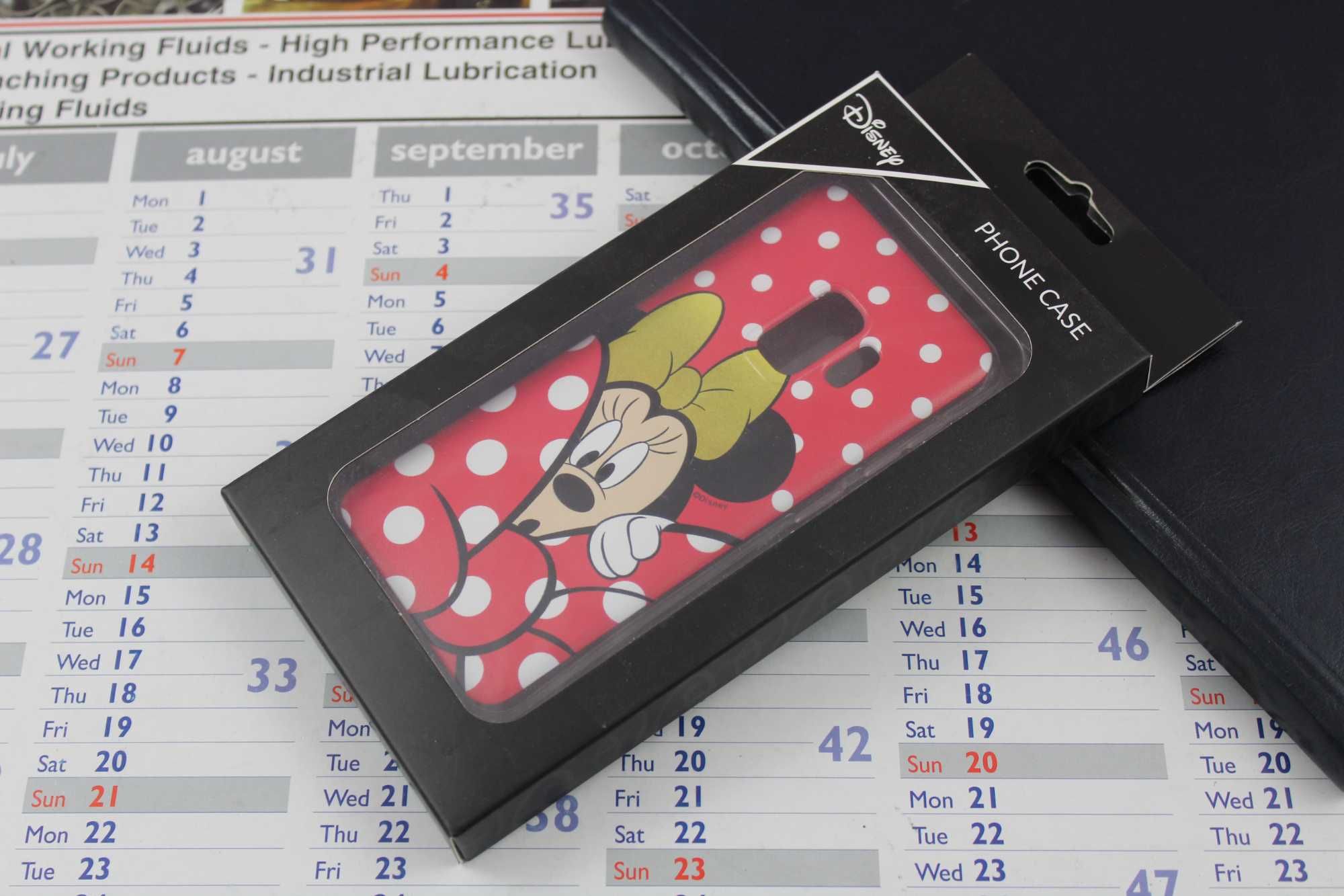 Etui Minnie Disney Nadruk do Samsung Galaxy S9 + Szkło Hartowane