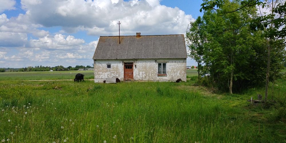 Działka z domem do remontu 1700m działka rekracyjna