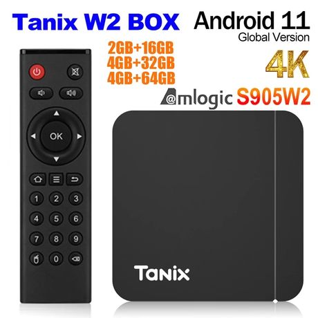 Hako pro Vontar W2 Tanix W2 X98 S500 Xiaomi 4K TV stick Android 4/32