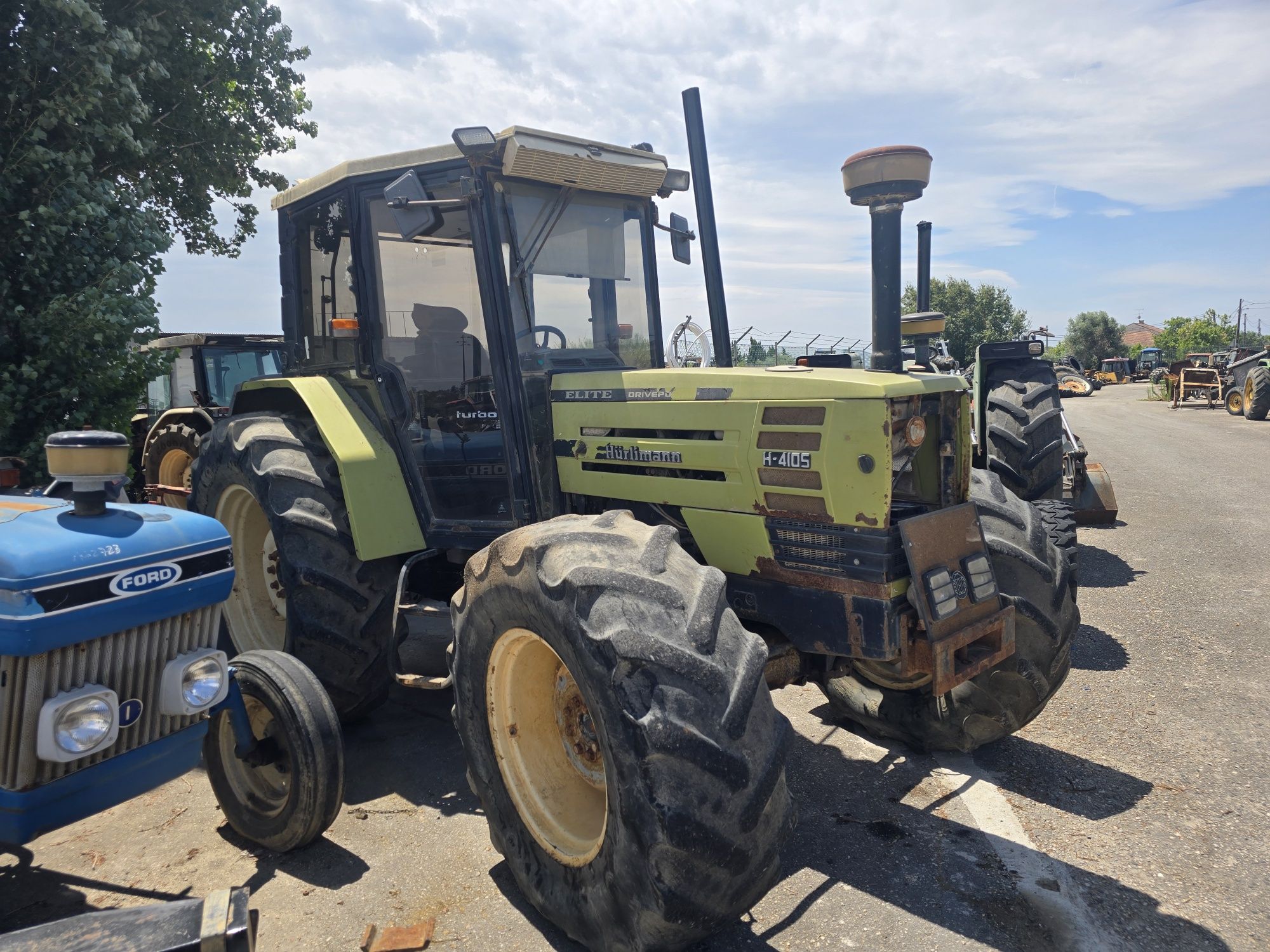 Trator Hurliman 105 com Ar Condicionado