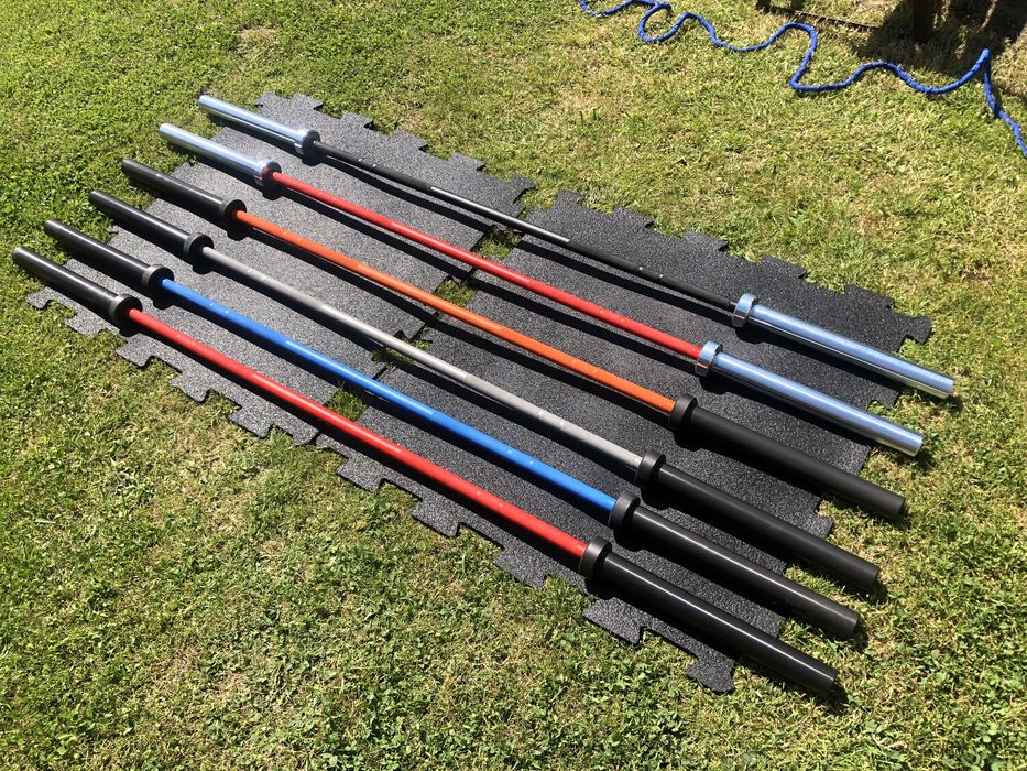 Gryf Olimpijski Weightlifting Dwubój GRAND BAR 220cm 20kg 50mm