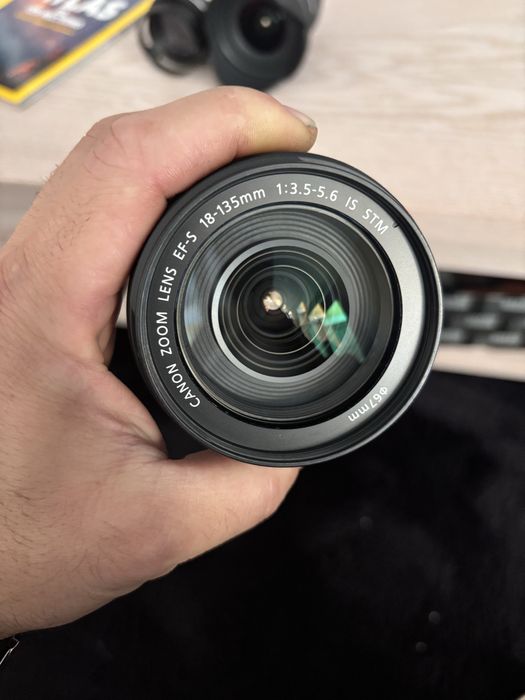 Lente canon 18-135mm