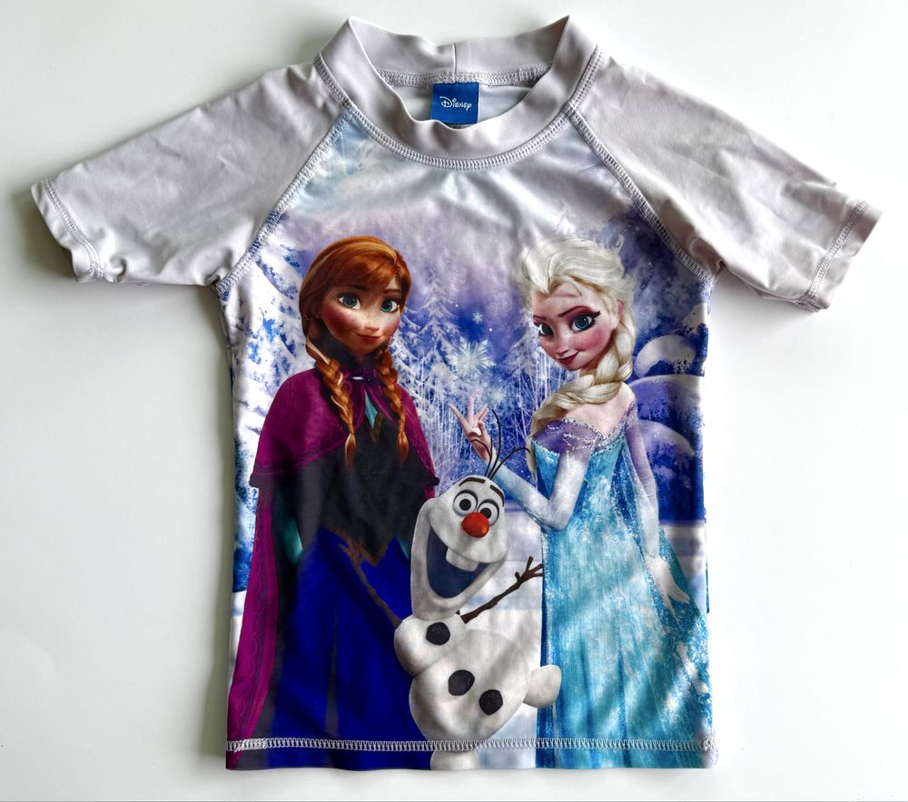 Piękna Koszulka kąpielowa NEXT frozen Kraina
