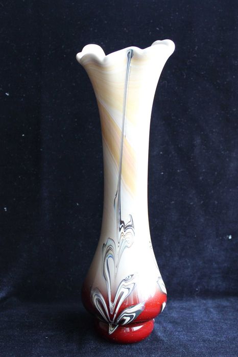 Вінтажна кольорова ваза