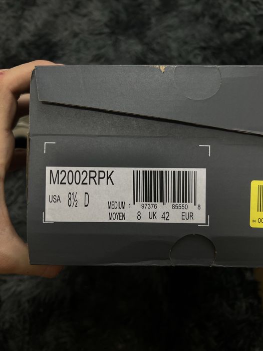 New balance 2002R Cordura grey 42 42.5 43