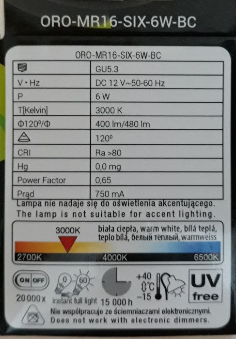 6 LED Bulbs A+64551111750273124