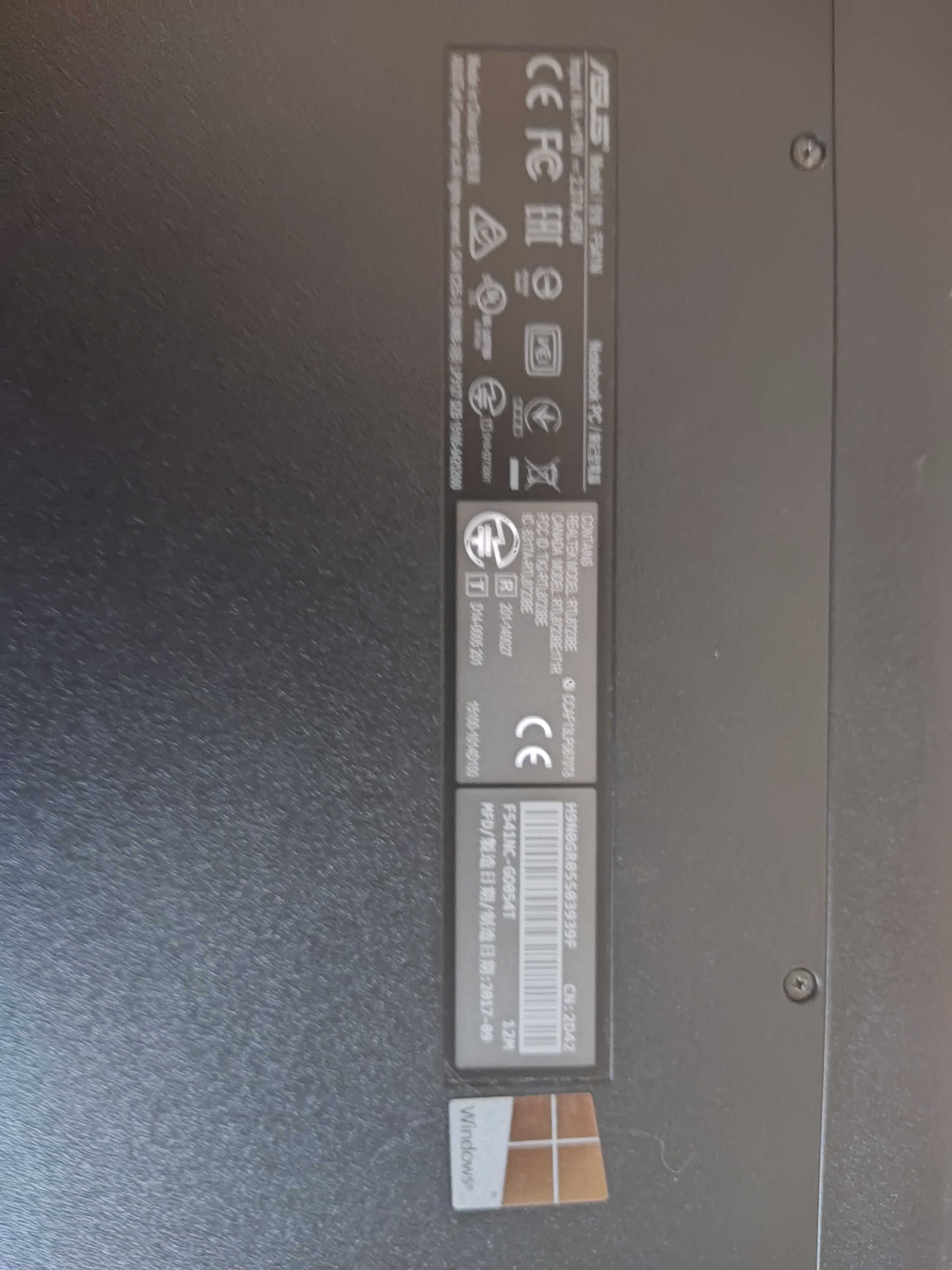 Ноутбук Asus F541N