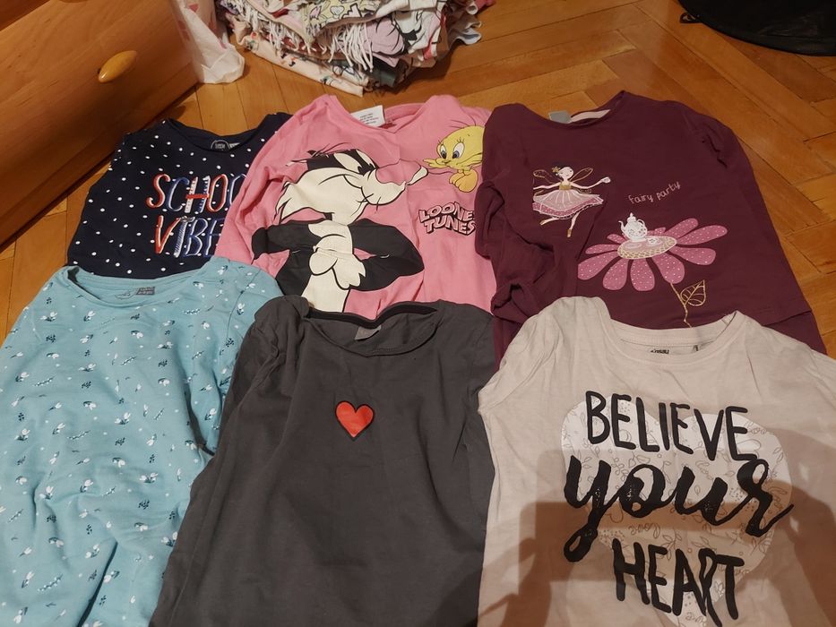 Koszulka dziewczynka 134 cm