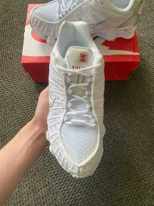 Buty_Nike Shox TL White_Espadryle / Rozmiar.38