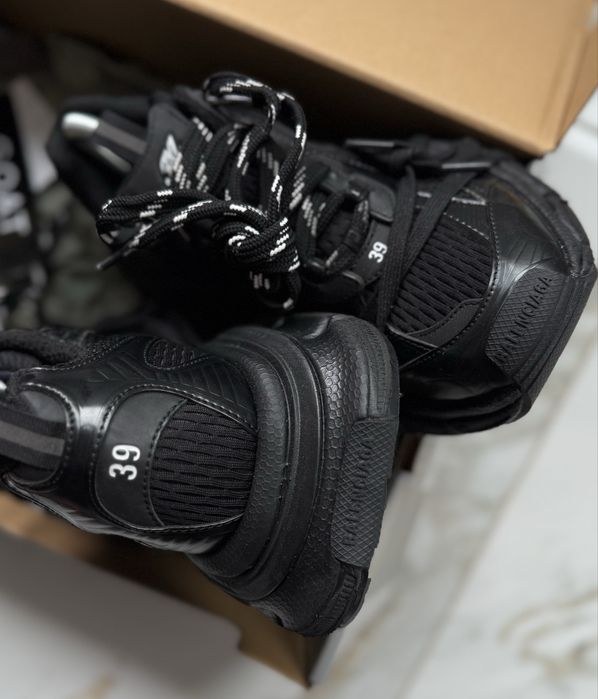 Balenciaga 3XL 39 NEW original black off women white баленсиага