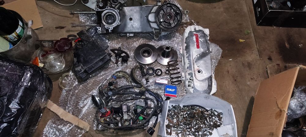 Двигун Suzuki Address 100, розбір скутера.Дешево!