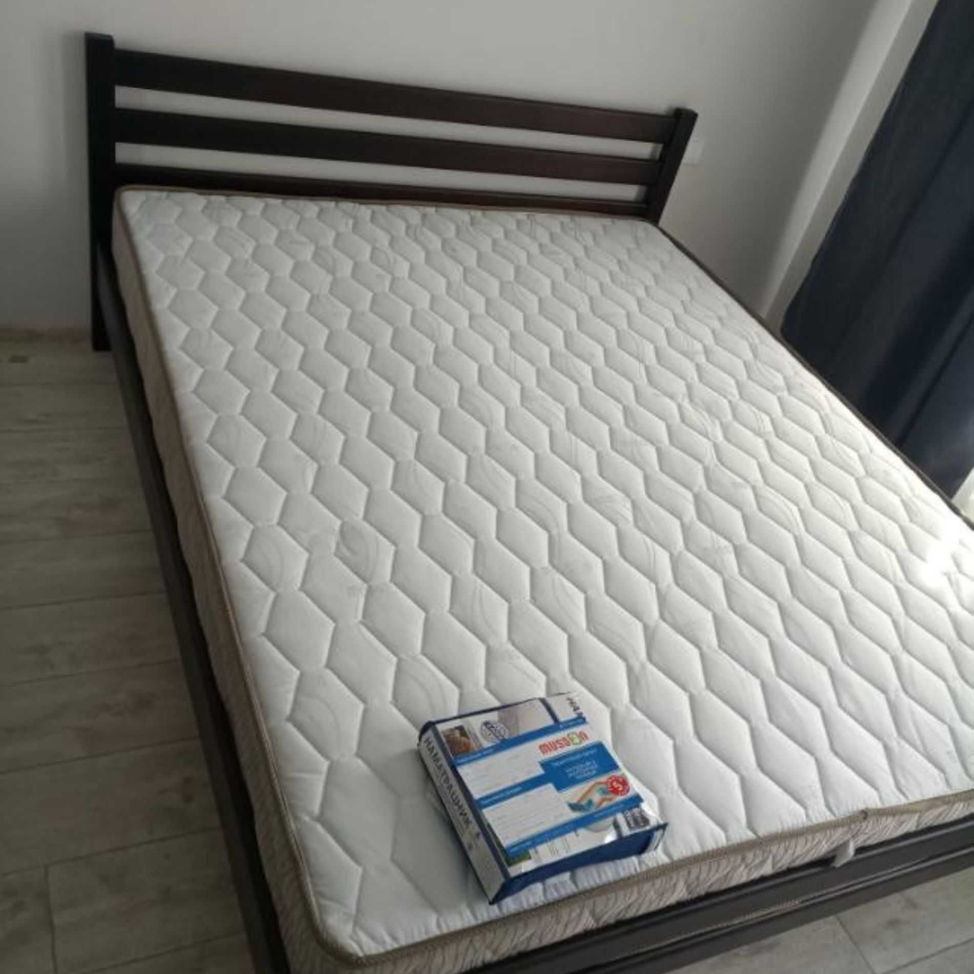 Міцне ліжко з масиву ВІЛЬХИ односпальне двоспальне повний комплект