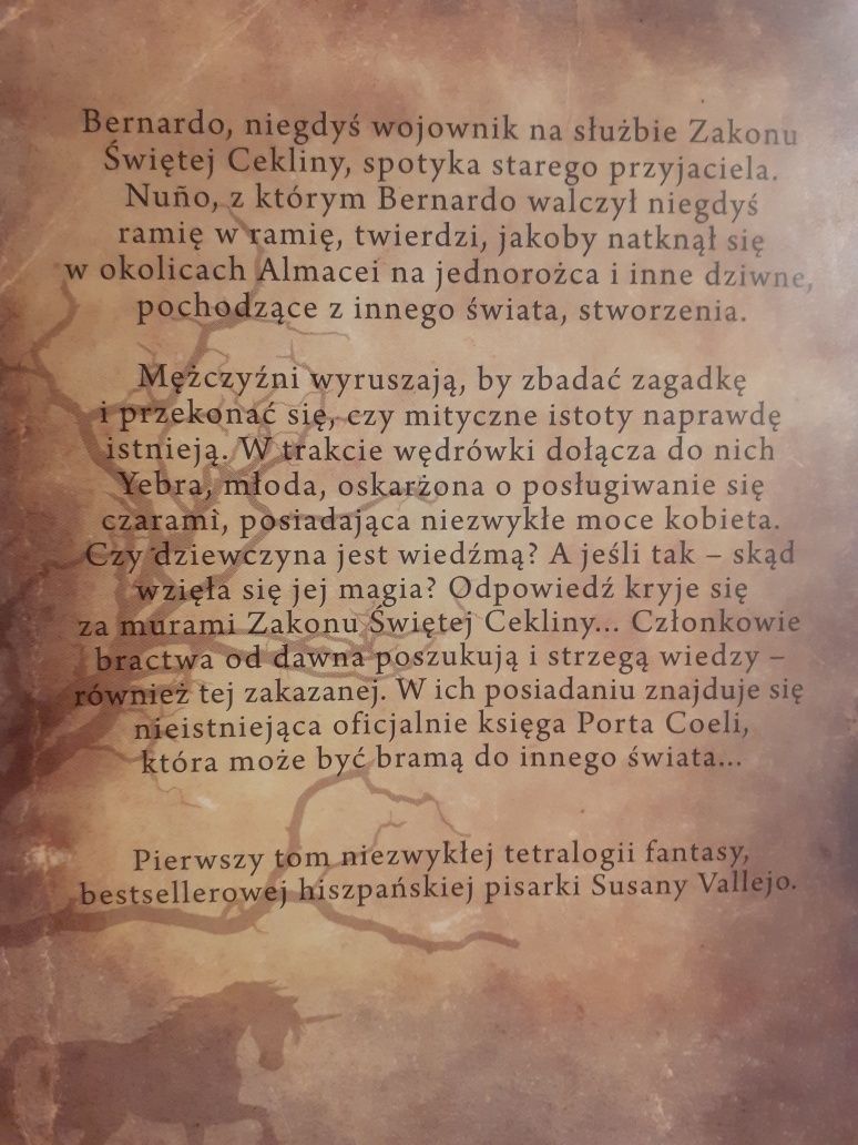 Porta Coeli Brama Światów Susana Vallejo fantasy fantasyka