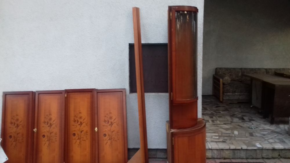 witryna, narożnik + drzwi