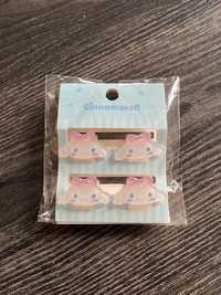 Cinnamoroll Sanrio brokatowe spinki