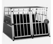 Nowa Klatka transportowa dla psa aluminium 97x90x70.