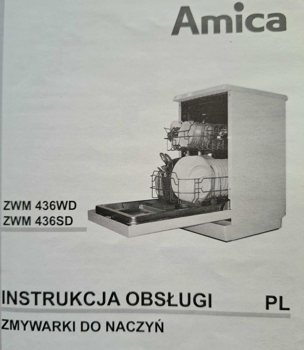 Zmywarka Amica zwm436wd
