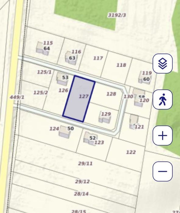 Działka budowlana Falczewo / 0,16 ha /