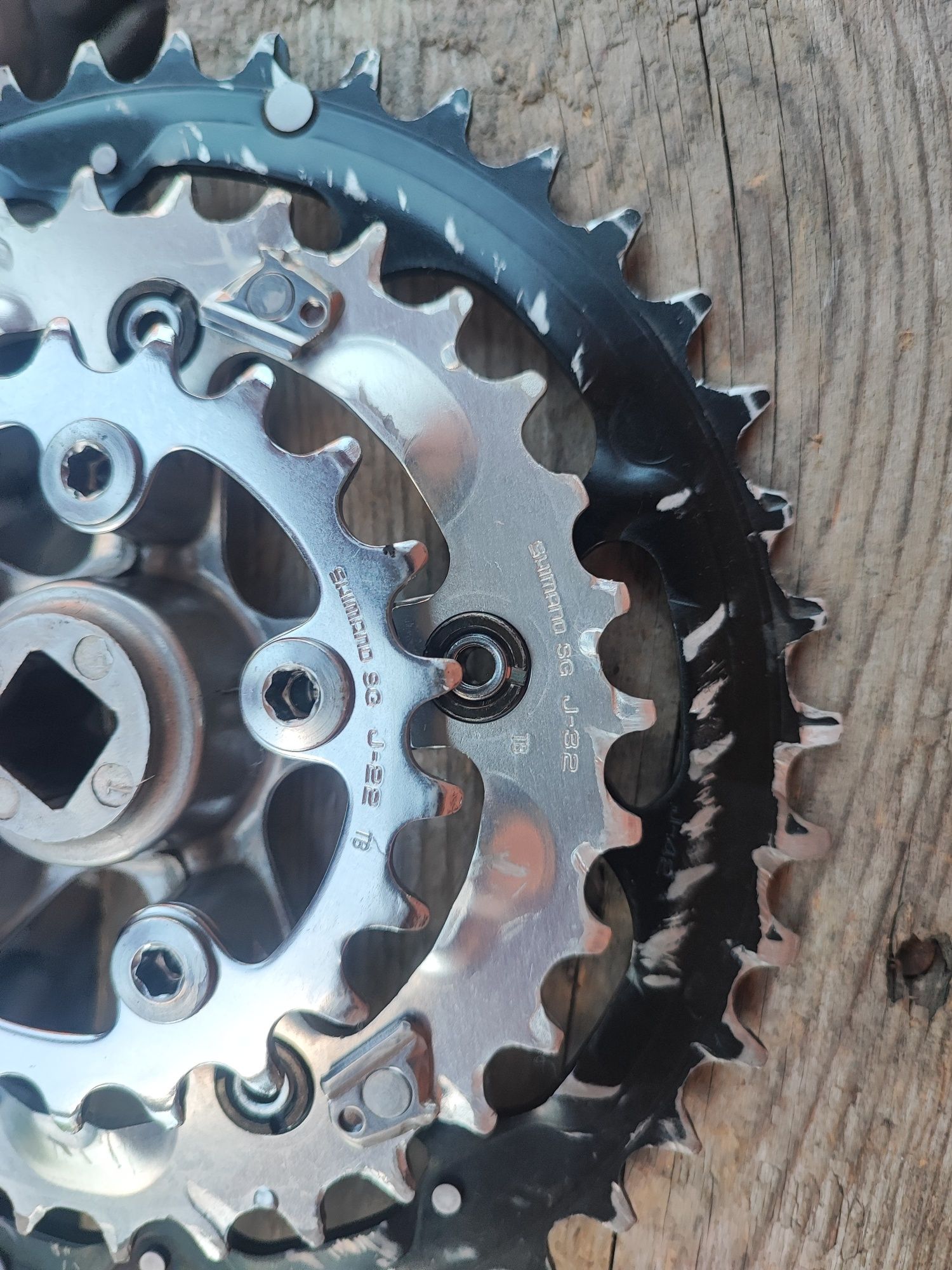 Korba rowerowa Shimano Deore LX M563 175mm UN51 Retro MTB