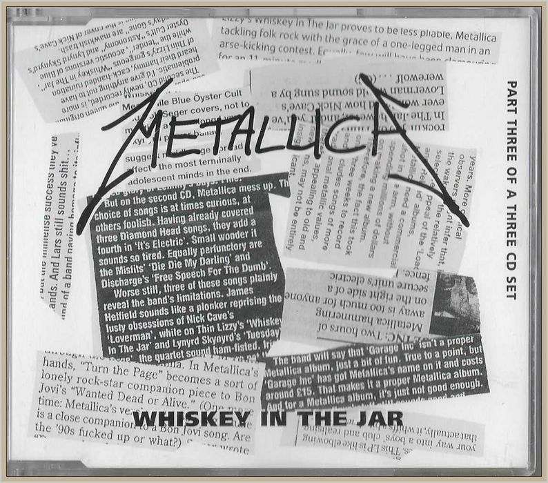 Metallica – Whiskey In The Jar (Album, CD)