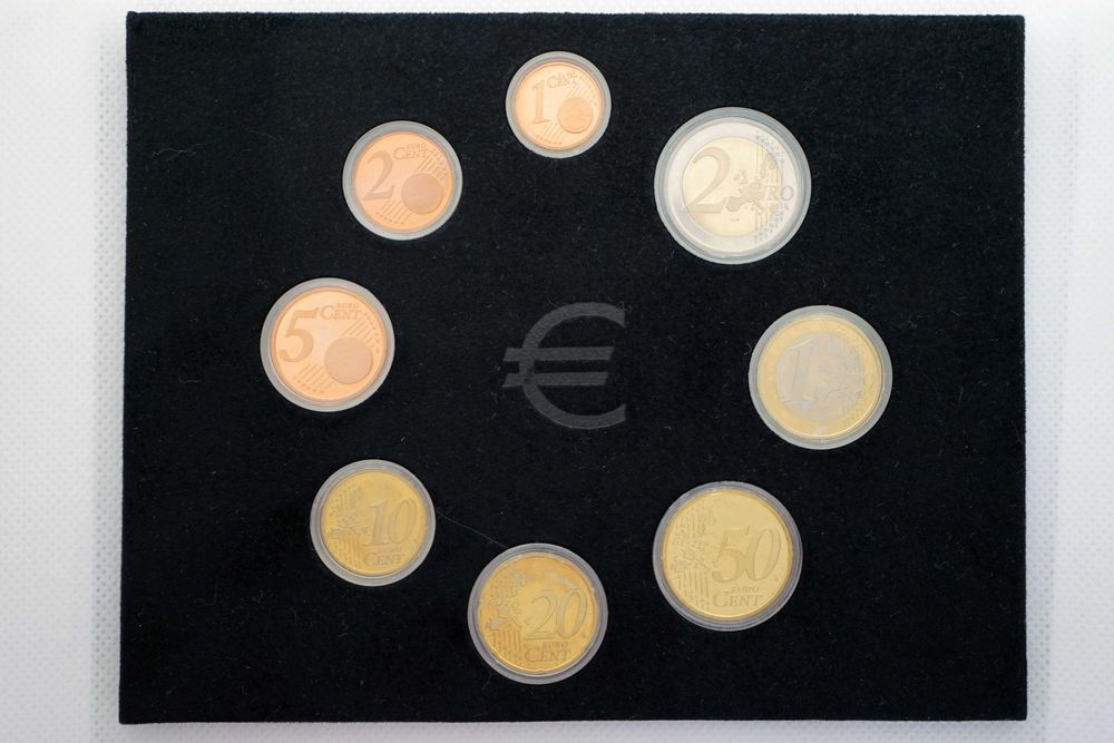 8 Moedas Portugal em Proof e FDC - 2006 com caixa
