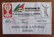 Bilhete de Futebol