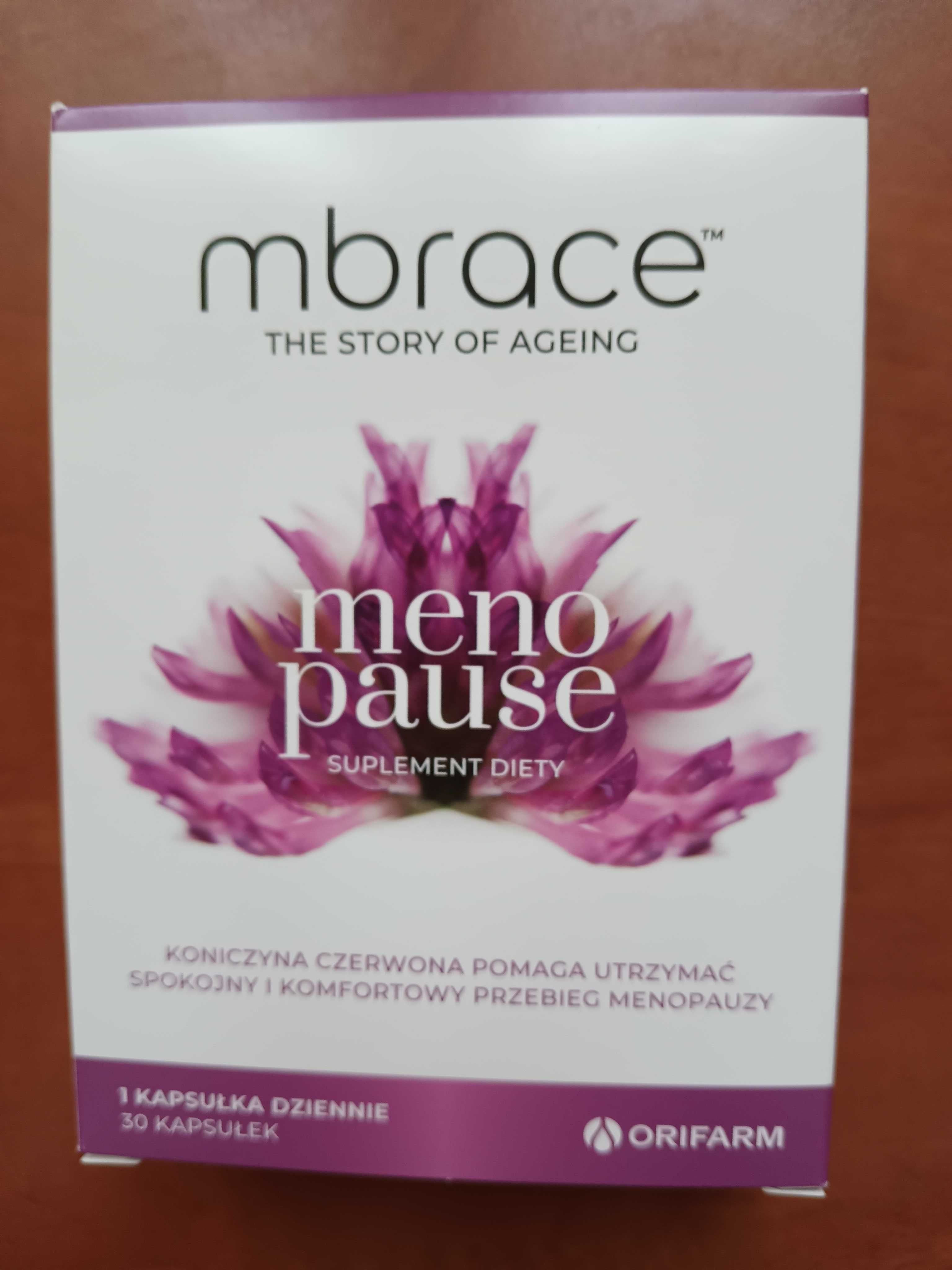 Mbrace MENOPAUSE czerwona koniczyna + szałwia 30 kapsułek