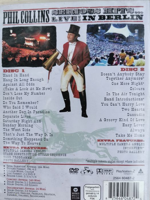 Phill Collins - Serious Hits Live