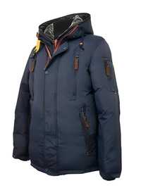 Новая зимняя теплая мужская куртка, размер 54